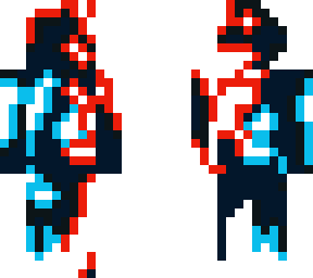 glitching creature