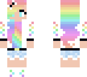 rainbow girl