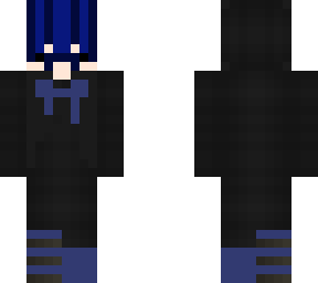 blue hair