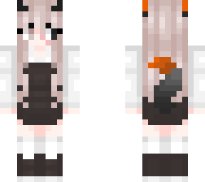 demon fox/wolf girl