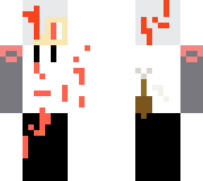 red damaged devil