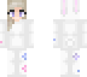 white bunny