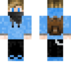 blue hoddie