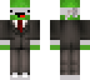 derpy silver ninja turtle in a suit