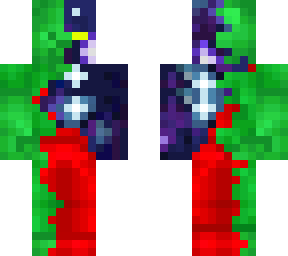 green red galaxy steve