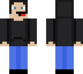 m as a minecraft character