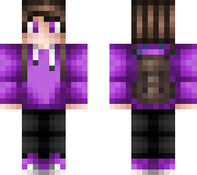 purple boy with backpack