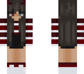 red & white