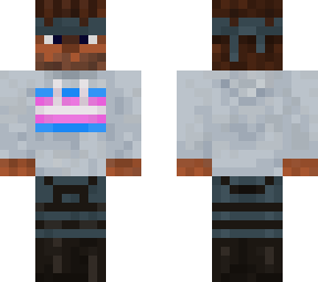 solid snake but his boyfriend otacon got him a trans rights hoodie