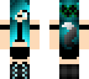 blue fox girl