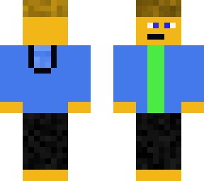 blue jacket boy