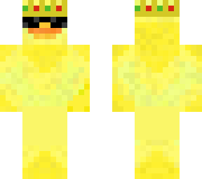 duck with glasses and crown