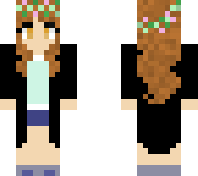 flower headband girl