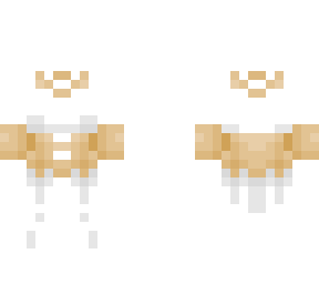 golden armor and dress without crown - base