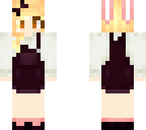 overall dress bunny
