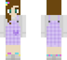 pinafore girl