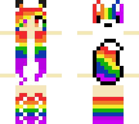 rainbow arctic fox