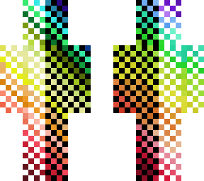 rainbow checkerboard