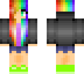 rainbow hoodie - cq