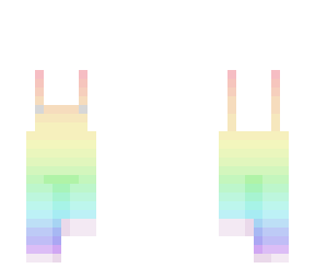 rainbow overals base