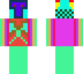 rainbow skull