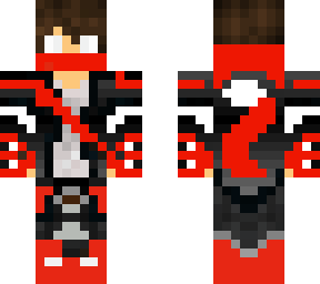 red warrior (herobrine version)
