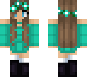 teal girl