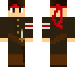 Asougi Kazuma Minecraft Skin