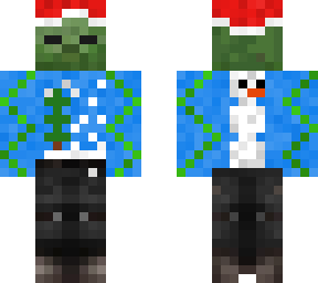 blue sweater zombie v.1