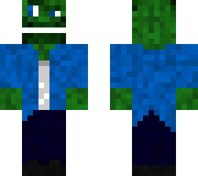 blue weird frog