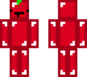 green red apple guy