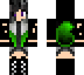 green wolf girl
