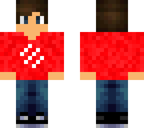kenah wearing red milky t shirt long sleeve