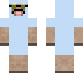 mint sheep with mustache and yellow sunglasses (swaggyalcapas edited)