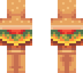 plain hamburger