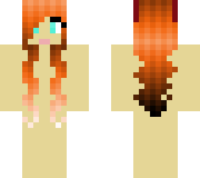 skin base *orange hair wolf ears*