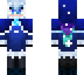 snow sugar aurora cloak - cookie run