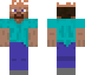 steve with cake hat
