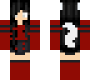 update second werewolf  girl dark red