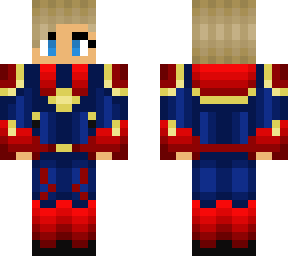 captain marvel - short hair