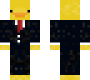 duck in a suit