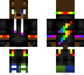 rainbow dj bear teen