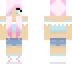 spring pastel girl
