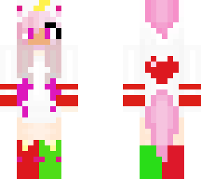 unicorn pink and red and green
