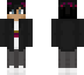 wade - black hair