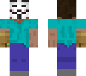 anonymous steve with infinity gauntlet