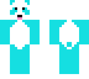 cute aqua panda