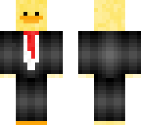 duck in tuxedo