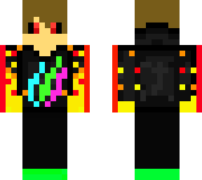 evil fire man