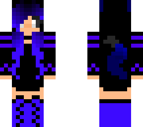 purple wolf girl